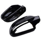 Gloss Black Wing Mirror Cover Caps For AUDI Q3 A3 8P A4 B8 A5 S5 A6 S6 C6