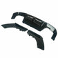 FOR BMW M2 F87 GLOSSY BLACK REAR DIFFUSER SPLITTER VALANCE 3PC MTC STYLE 2015+