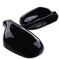 Gloss Black Wing Mirror Cover Caps For AUDI Q3 A3 8P A4 B8 A5 S5 A6 S6 C6