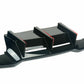 FOR BMW M2 F87 GLOSSY BLACK REAR DIFFUSER SPLITTER VALANCE 3PC MTC STYLE 2015+