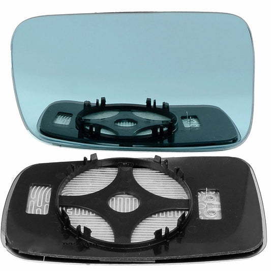 Left passenger side mirror glass BMW 7 Series 2002-2008 heated