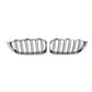 BMW F32 F33 F80 F82 F83 M4 2dr chrome black kidney grille grilles double spokes