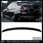 BMW 3 SERIES E90 M SPORT TYPE REAR TRUNK ROOF SPOILER LIP 2005-2011 GLOSS BLACK