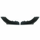 FOR BMW M2 F87 GLOSSY BLACK REAR DIFFUSER SPLITTER VALANCE 3PC MTC STYLE 2015+