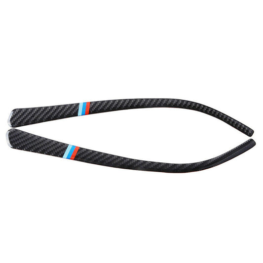 2x Car Rearview Mirror Strip Cover Trim Sticker for BMW F30 F31 F32 F33 F34 AH