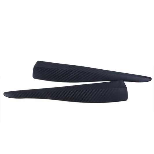 2X Car Front Rear Bumper Sill Body Guard Protector Rubber Trim Strip Black UK