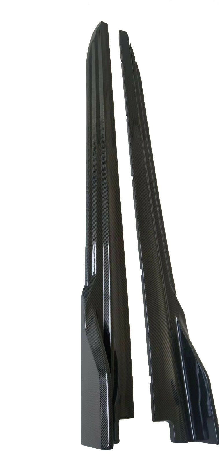 SIDE SKIRT SKIRTS EXTENSION BLADES BMW X5 F15 M PERFORMANCE CARBON LOOK 2013-18