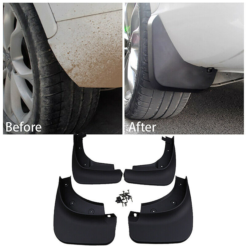 4x For VW New Touareg 2011-2018 R-Line R Line Splash Guards Mud Guards Flaps UK