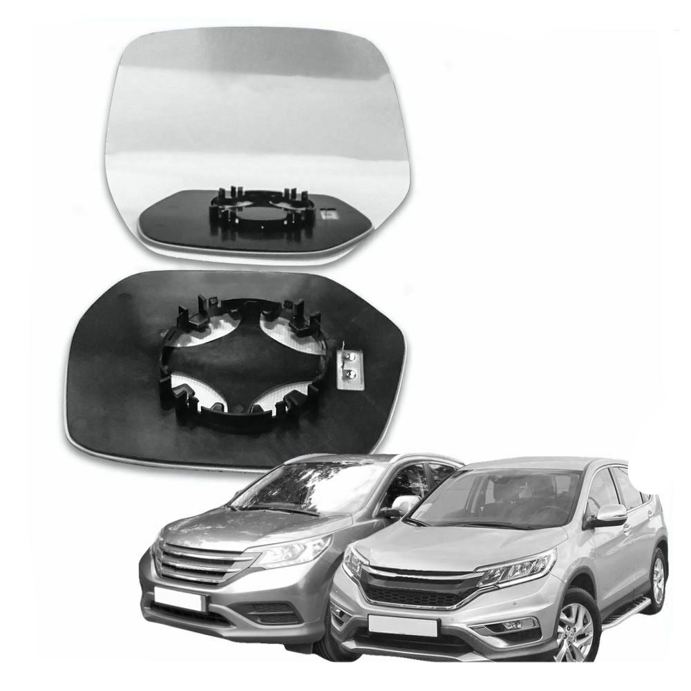 For Honda CR-V Left passenger side wing mirror glass 2012-2018 (62+ reg) heated