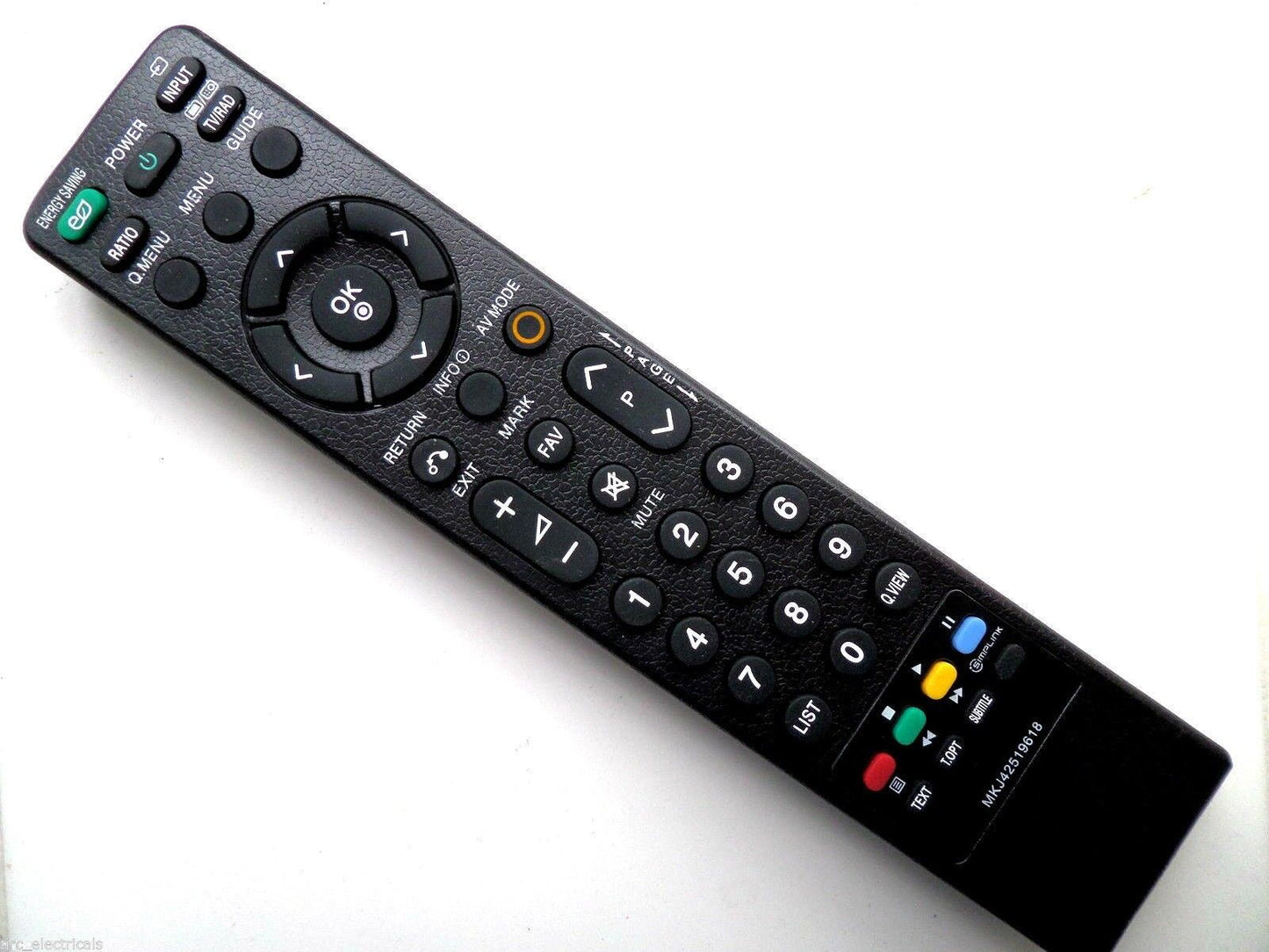 Replacement Remote Control for LG LCD / PLASMA TV 42PQ6000 50PQ6000 50PS3000