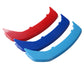 M-Power 9 Bars Kidney Grille 3 Color Cover Clips For BMW 3 Series GT F34 2013-18