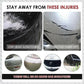 2x Universal Car Auto White Anti-rub Strip Bumper Body Corner Protector Guard