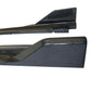 SIDE SKIRT SKIRTS EXTENSION BLADES BMW X5 F15 M PERFORMANCE CARBON LOOK 2013-18