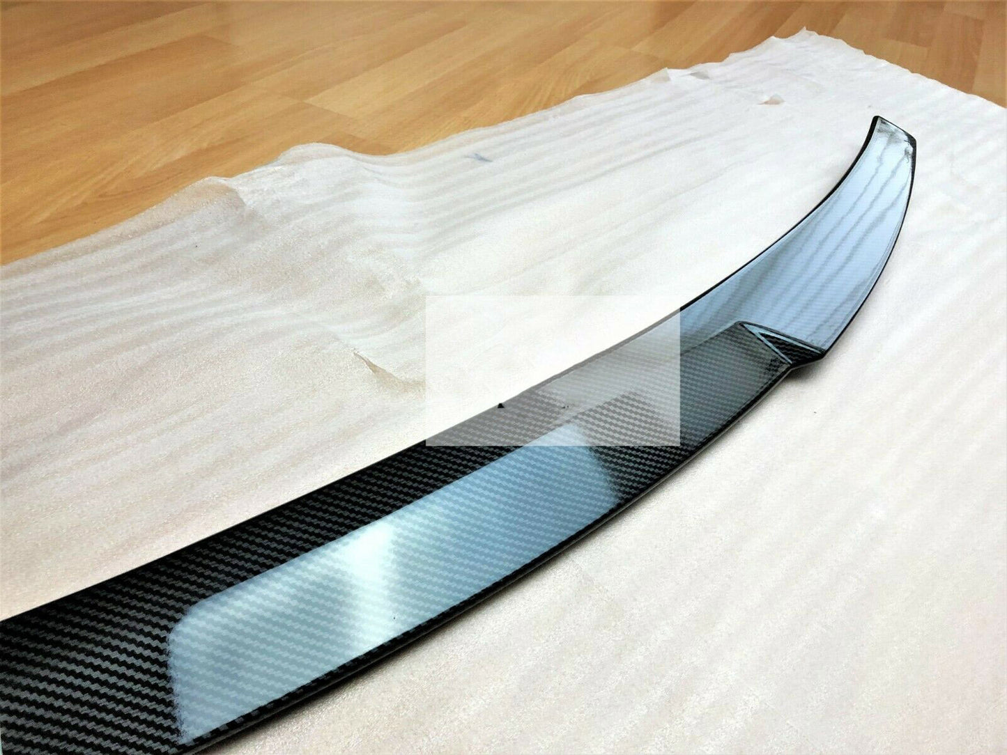 Audi RS4 Look A4 S4 RS4 B8 Carbon Fibre M4 Style Boot Lip Spoiler 2012-2016