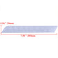 2x White Reflective Cycling Safety Warning Car Rear Bumper Decal Tape Sticker