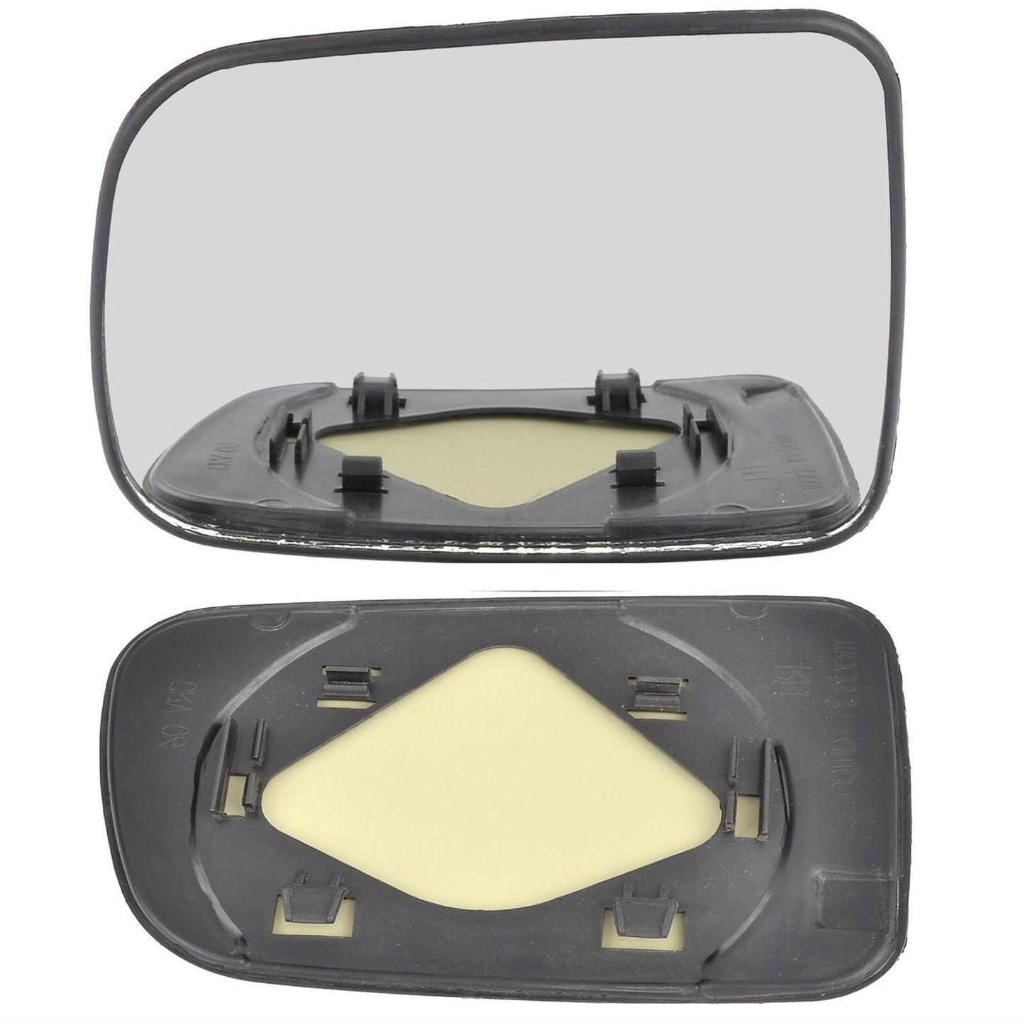 Left Passenger side Wing mirror glass for Honda CR-V 2002-2006 (Square Clip)