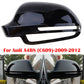 Left Side Gloss Black Wing Mirror Cover For AUDI A4 B8 10-16 Q3 12-17 A3/A5/A6