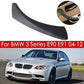 Black Left Outer Door Handle Pull Trim Cover For BMW E90 E91 3 Series 2004-2012