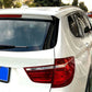 Carbon Fiber Wing Window Side Spoiler Splitter Cover Trim For BMW X3 F25 12-17