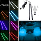 9/16 LED Car Interior Lights Footwell Strip Light Atmosphere Lamp Universal UK