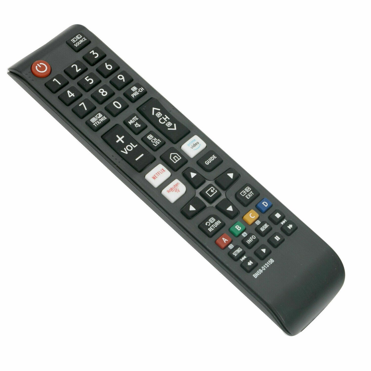 Replacement For Samsung UE75RU7172U 75" 4K UHD Smart TV Remote Control