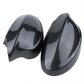 2x Carbon Fiber Wing Mirror Cover Caps For BMW 3 Series E90 E91 320d 330d 05-08