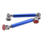 2X Vehicle Adjustable Front Bumper Splitter Strut Brace Rod Support Bars Blue