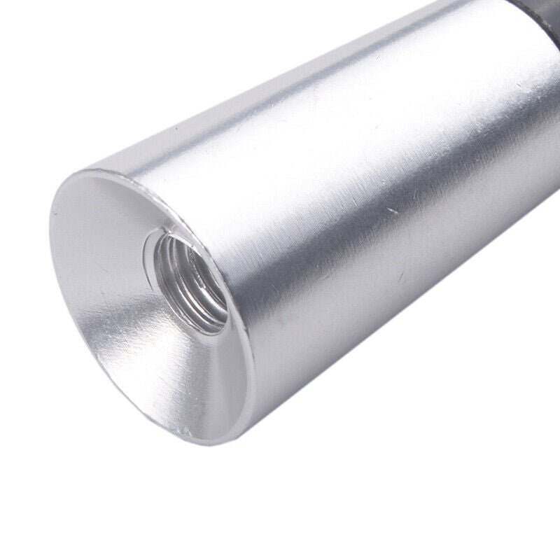Universal Car Bee-sting Stubby Silver Carbon Fibre Aerial Ariel Arial AMFM 8cm