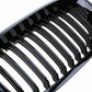 For BMW 3 Series E46 Coupe 2D 03-05 Facelift Gloss Black Kidney Grille Grill ABS