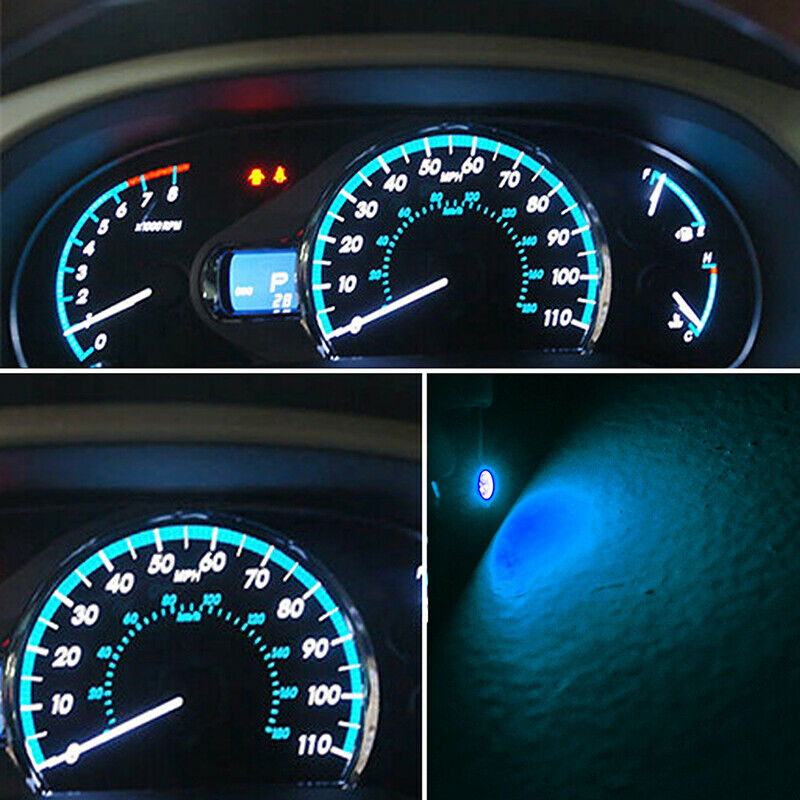 10/20PCS T4.7 COB Wedge LED Dashboard Lamp Panel Bulb Auto Car Instrument Light