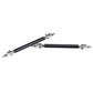 Pair 75mm Adjustable Car Front Rear Bumper Lip Splitter Rod Strut Bar Support UK