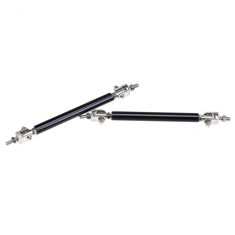 Pair 75mm Adjustable Car Front Rear Bumper Lip Splitter Rod Strut Bar Support UK