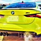 BMW M Sport 4 Series M4 G22 G82 Carbon Fibre M4 Style Boot Lip Spoiler 2020+