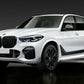 BMW X5 G05 M PERFORMENCE AERO BODYKIT FRONT SPLITTER REAR DIFFUSER CARBON LOOK