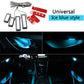 4pcs Car Door Bowl Handle LED Ambient Atmosphere Light Interior Accessories 12V