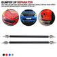20cm Car Rear Bumper Splitter Strut Lip Tie Rod Support Adjustable Black UK AH