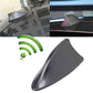 Universal Grey Shark Fin Style Car Roof Radio AM/FM Signal Aerial Antenna Part