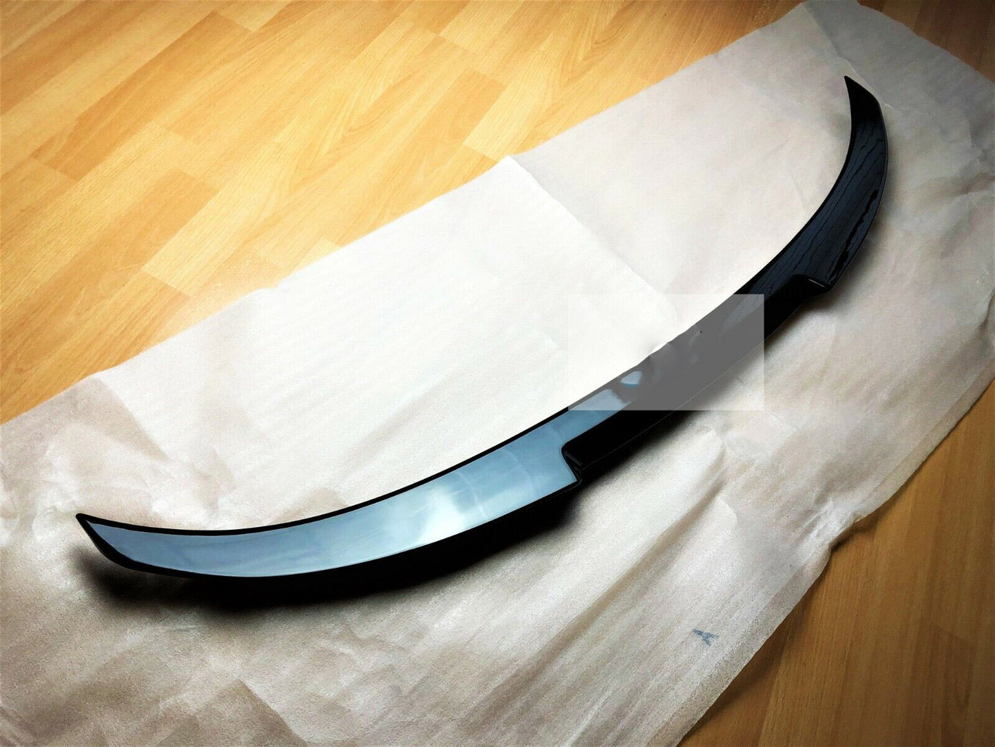 BMW M Sport 3 Series M3 E90 Gloss Black M4 Style Boot Lip Spoiler 2004-2012