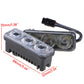 3.5" Set 3 LED Super White High Power Car DRL Daytime Running Lights Fog Lamps