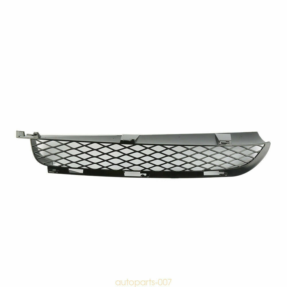 Pair ABS Upper Bumper Mesh Grille Grill Black For BMW X5 E53 2003-06 Facelift a