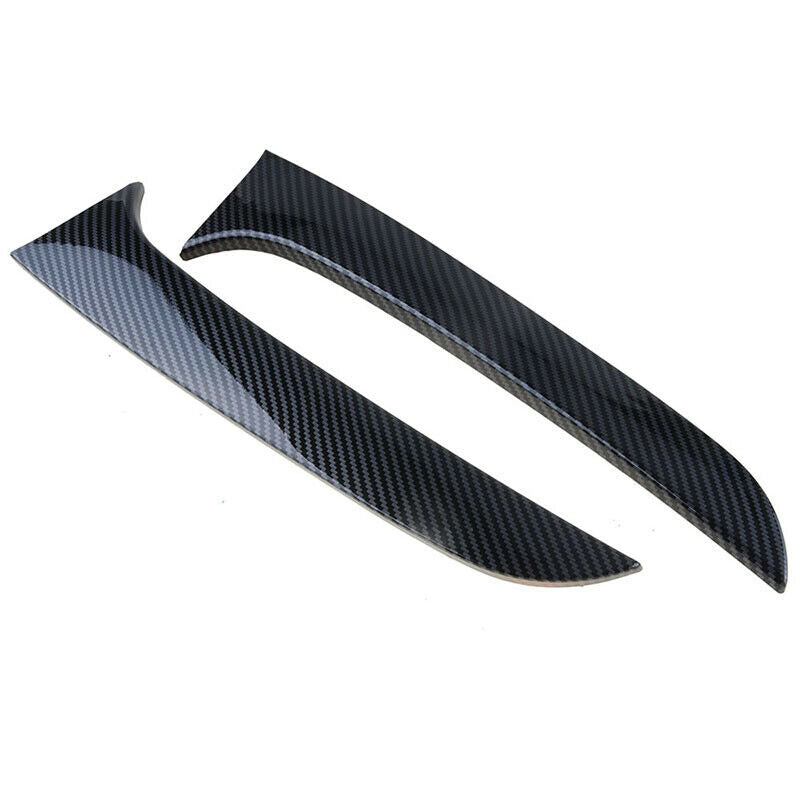 Carbon Fiber Window Canard Spoiler Splitter Lip For BMW 1 Series F20 F21 2012-19