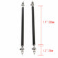 20cm Car Rear Bumper Splitter Strut Lip Tie Rod Support Adjustable Black UK AH