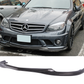 MERCEDES C CLASS S204 W204 C204 AMG STYLE CARBON FIBRE FRONT LIP SPLITTER 07-11
