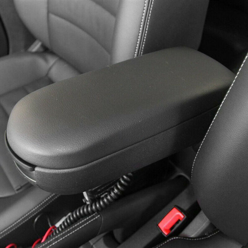 PU Leather Armrest Cover Lid For VW Jetta Golf MK4 Beetle Center Console SKODA