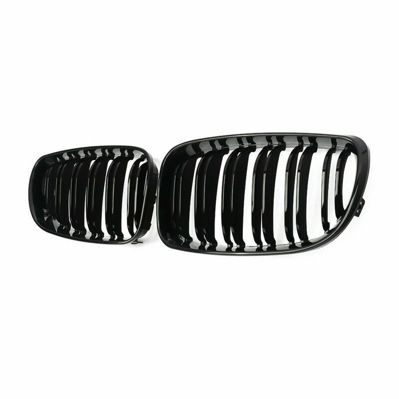 Kidney Grill Grille Gloss Black For 2008-2013 BMW 1 Series E81 E82 E87 E88 UK