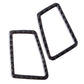 For BMW 3-Series E90 E92 E93 Carbon Fiber Dashboard Air Vent Outlet Cover Trim e