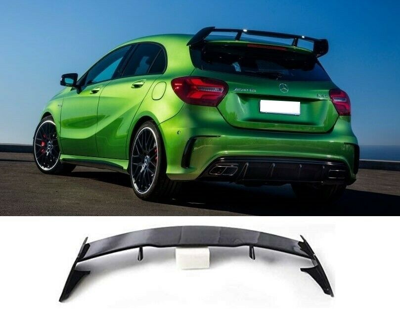 MERCEDES A CLASS W176 AMG A45 LOOK BODYKIT REAR DIFFUSER SPLITTER ROOF SPOILER