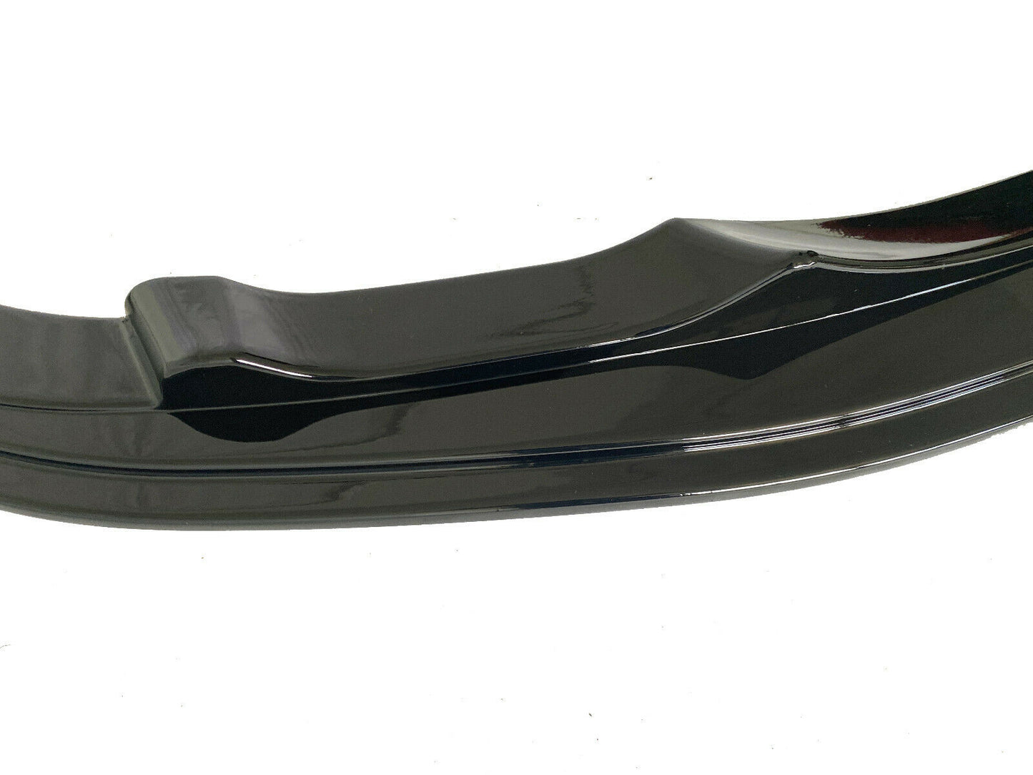 BMW 3 SERIES E92 E93 M SPORT FRONT SPLITTER BUMPER LIP GLOSS BLACK LCI 2009-2012