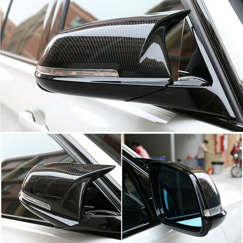 CARBON FIBER WING MIRROR COVERS CAPS FOR BMW 3/4 SERIES F20 F21 F22 F30 F32 F36