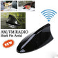 1x Black Auto SUV Shark Fin Aerial Antenna Roof AM/FM Radio For BMW Universal
